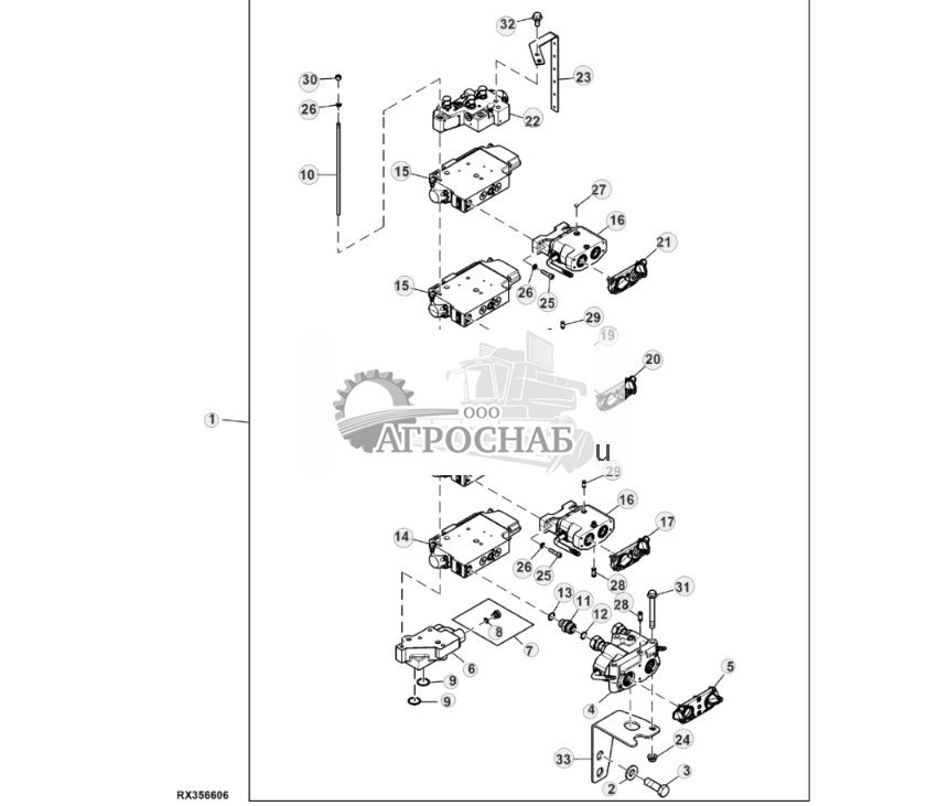 Гидравлическая система с высоким расходом, SCV, с двухступенчатым редуктором, комплект для самостоятельной установки - ST944117 746.jpg